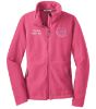 Medical Apparel Hub - personalized neonatal nurse nnp embroidered swaddled baby zip up fleece jacket