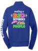 Medical Apparel Hub - personalized pediatric nurse making a big difference zip up jacket