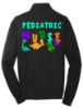 Medical Apparel Hub - personalized pediatric nurse dinosaurs zip up jacket
