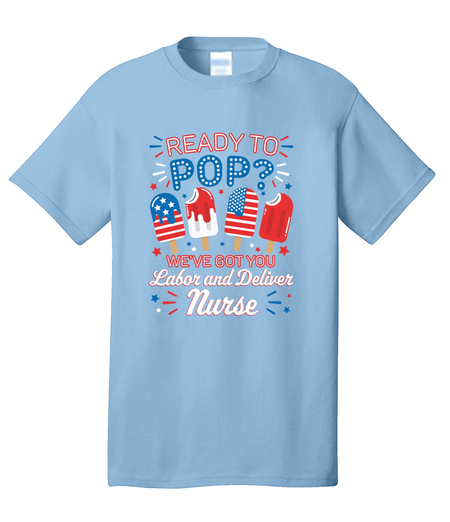 Medical Apparel Hub - ready to pop t shirt