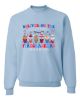 Medical Apparel Hub - little firecrackers crewneck sweatshirt