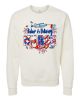Medical Apparel Hub - 4th of july fireworks crewneck sweatshirt