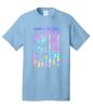 Medical Apparel Hub - ld tie dye flag tee