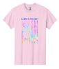 Medical Apparel Hub - ld tie dye flag tee