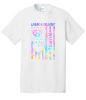 Medical Apparel Hub - ld tie dye flag tee
