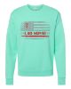Medical Apparel Hub - ld american flag crewneck sweatshirt