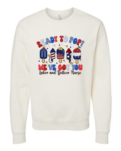 Medical Apparel Hub - popsicle crewneck sweatshirt