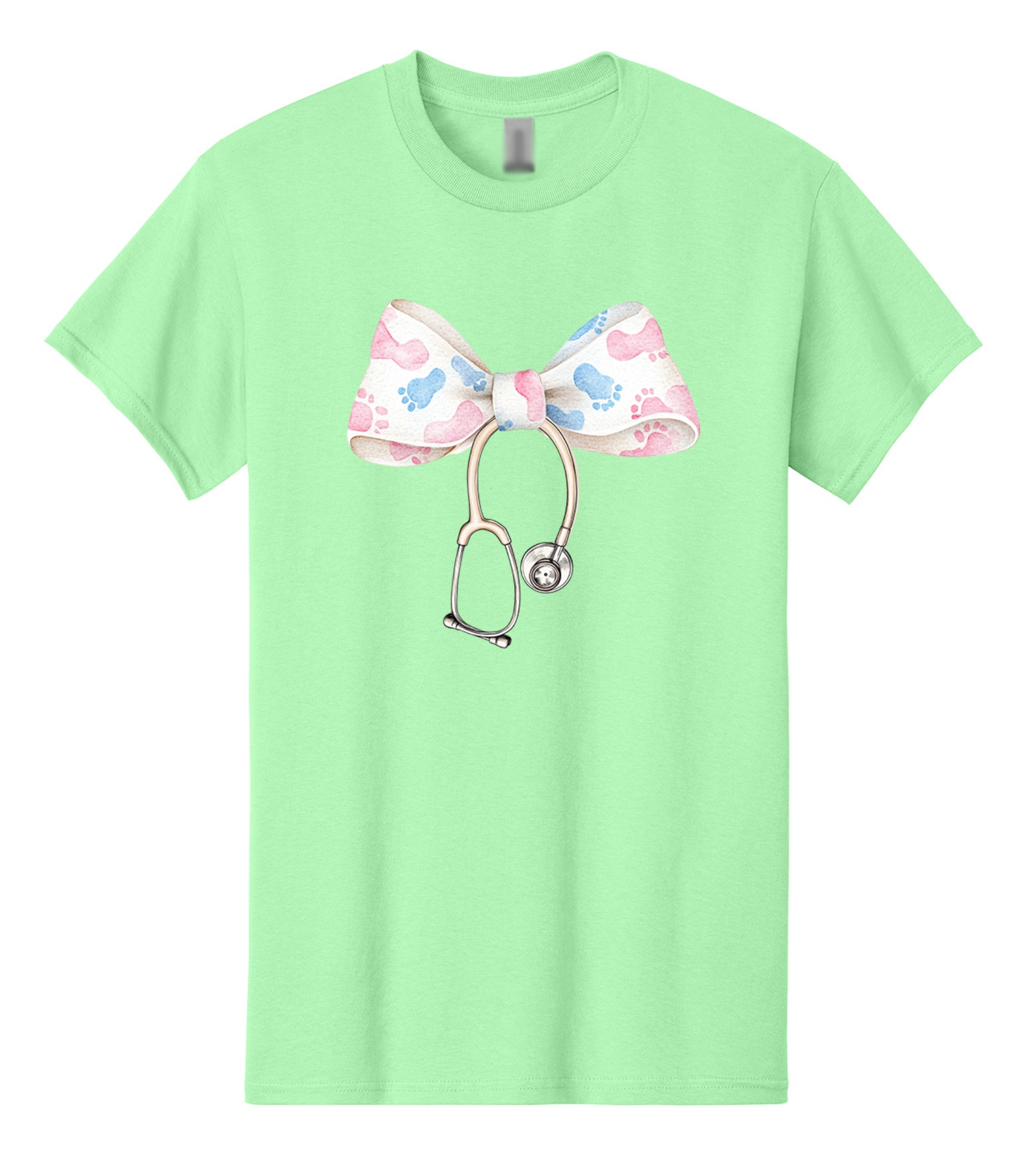 Medical Apparel Hub - coquette bow tee