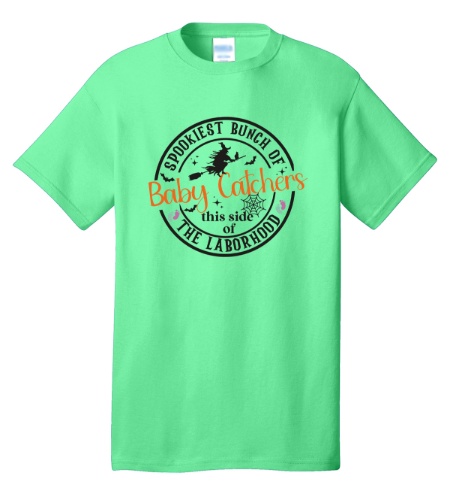 Medical Apparel Hub - baby catchers t shirt