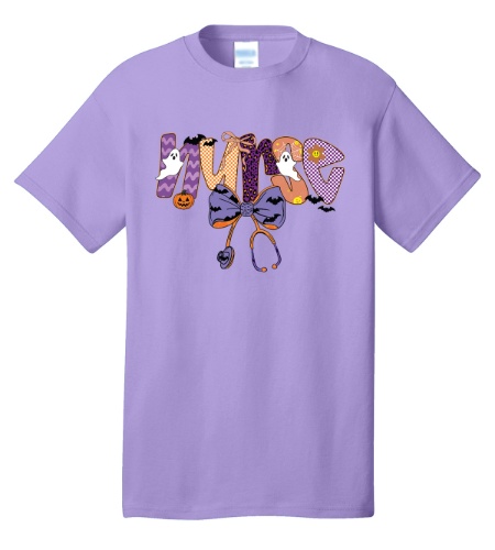 Medical Apparel Hub - halloween nurse t shirt
